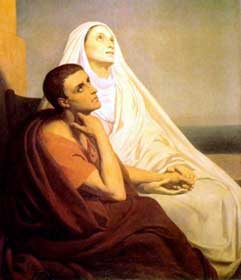 Sant'Agostino e la madre Sant'Elena